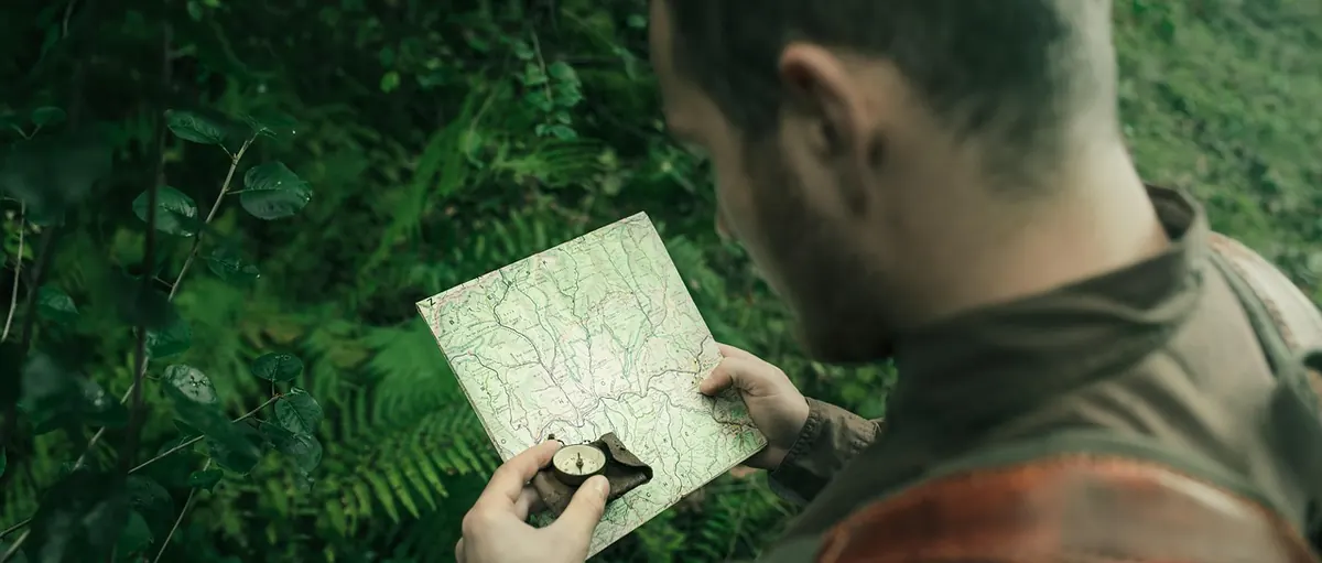 A Beginner's Guide to Reading a Map and Compass in the Hills